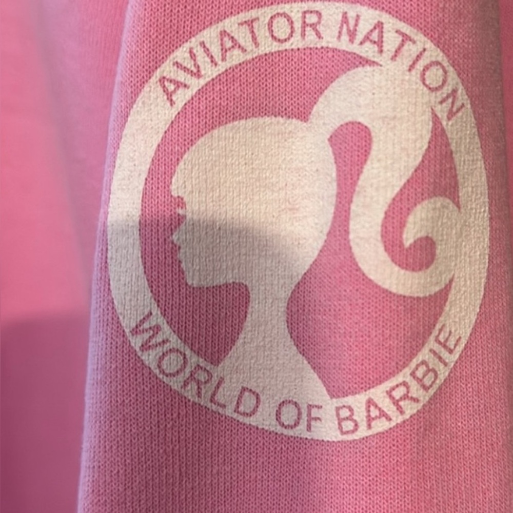 Aviator Nation RARE world of Barbie rugby crew size M - Picture 2 of 6